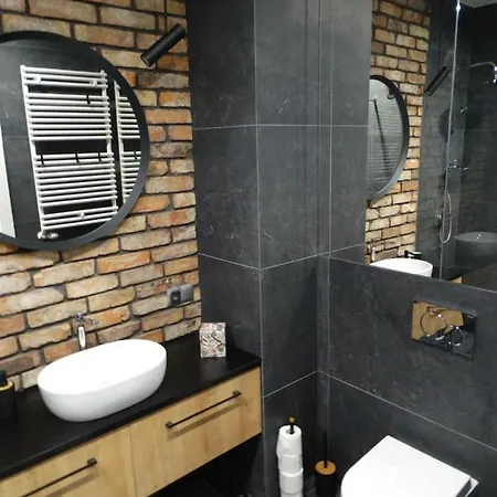 Apartament Black&white Bis - Małe Garbary 8 Poznań